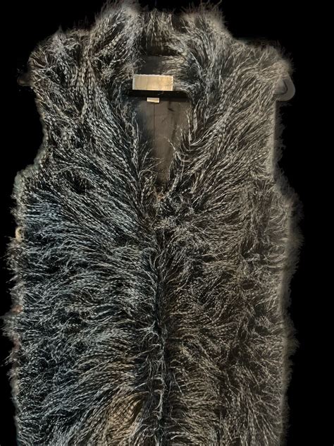 michael kors racoon faur fur vest|faux fur vest.